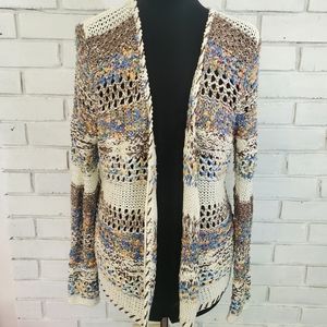 Vila Milano open woven cardigan